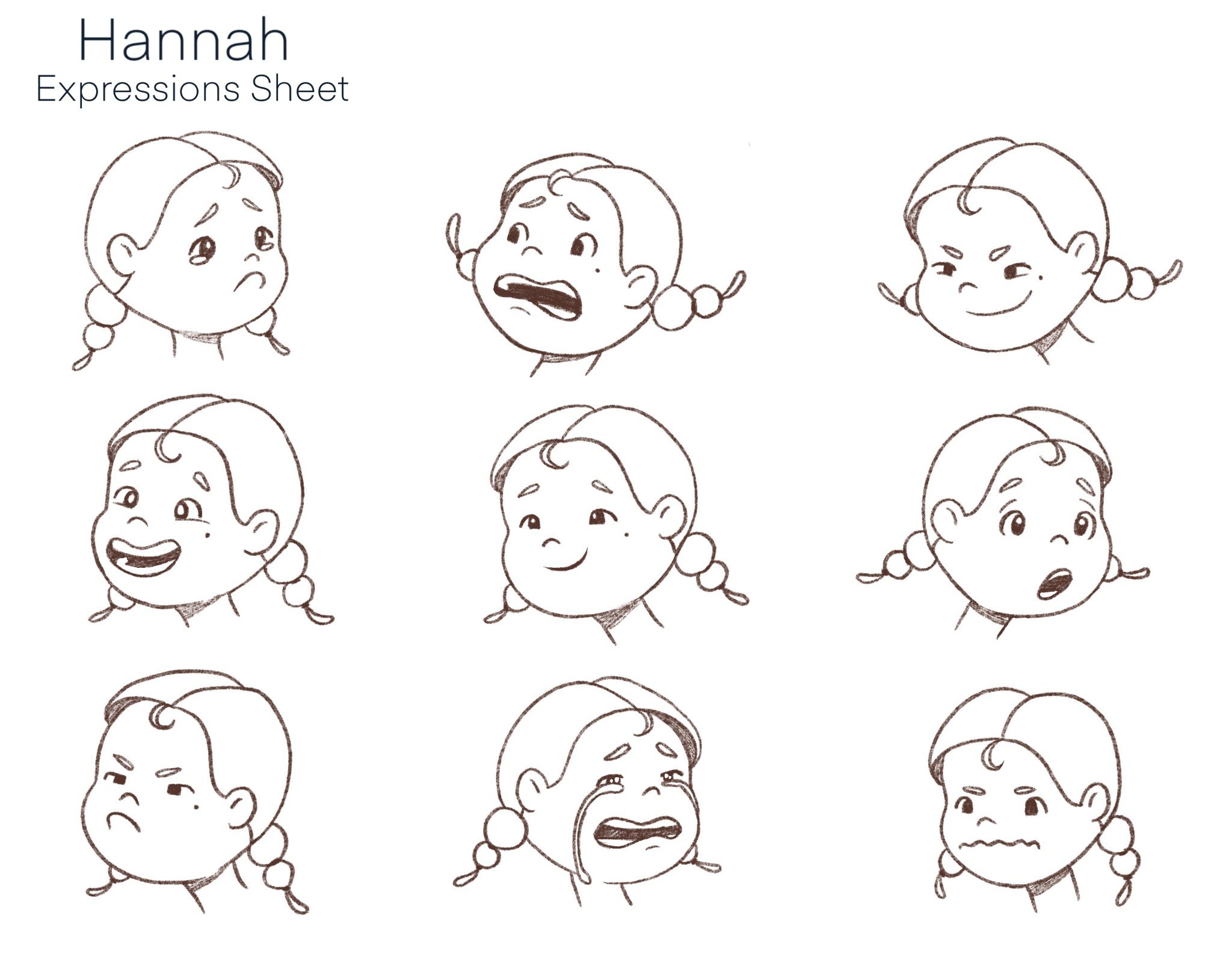 Hannah expressions sheet